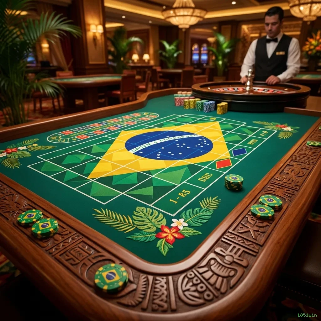 Roleta e blackjack 1851win